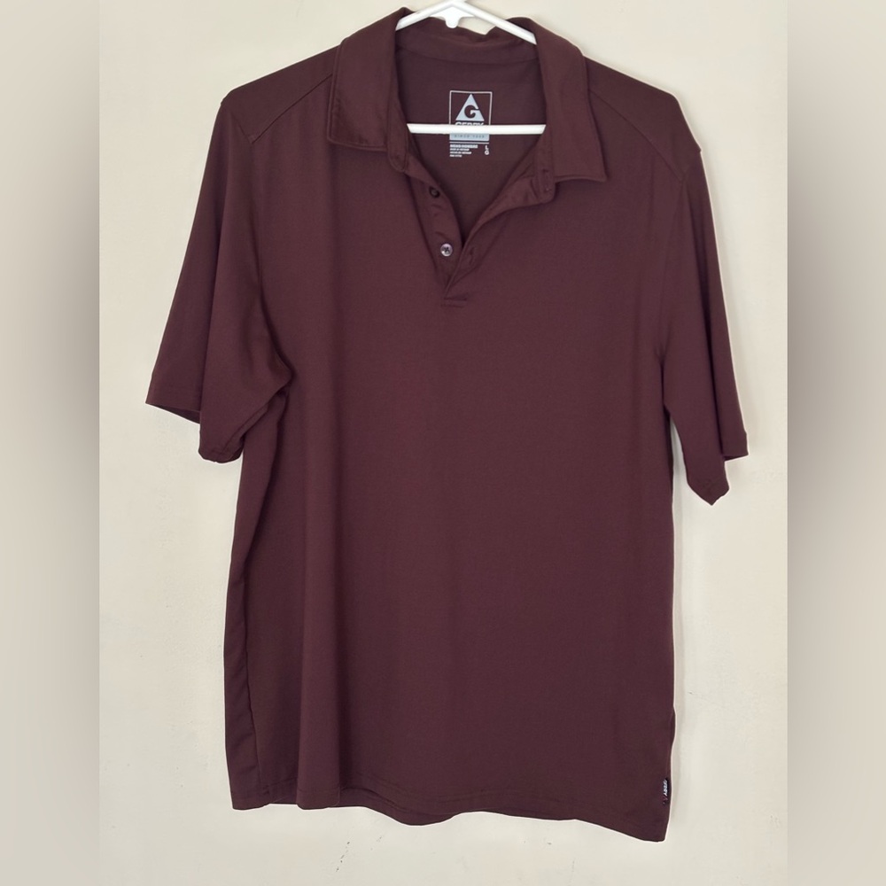 Augusta Sportswear Wine Polo Shirt Relaxed Fit